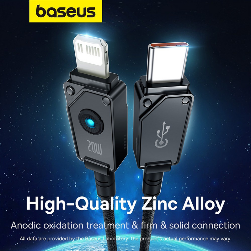 Load image into Gallery viewer, Baseus Unbreakable Series Fast Charging Data Cable Type-C to iP 20W
