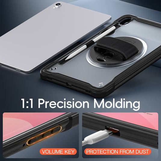 [Built-in Stand] Samsung Galaxy Tab S11 (2025) 11"360° Rotatable EVA Protection with Hand Strap