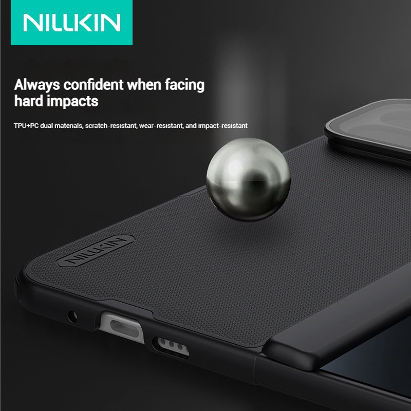 Load image into Gallery viewer, [With Lens Holder] [Magsafe Compatible] Google Pixel 10 Pro Fold - Nillkin Matte Shield Stand Protective Case with Magnetic Foldable Design
