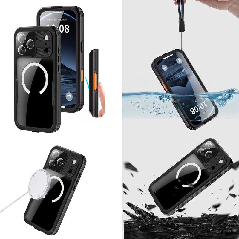 Load image into Gallery viewer, [Magsafe Compatible] [Mars Series] Apple iPhone 17/Air/Pro/Pro Max Shellbox Full Covered Waterproof Heavy Duty Tough Armor Case
