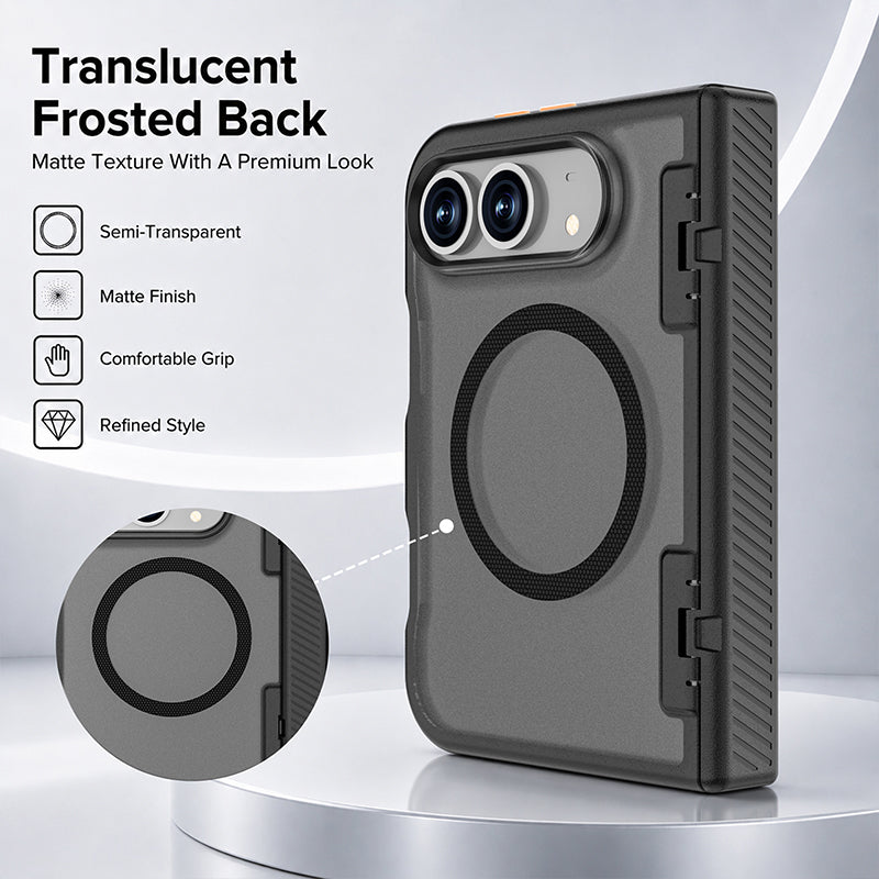 Apple iPhone Duo - Redpepper TF Matte Series Shock Magnetic Case - i-Station Mobile Phone & Electronic Device Repair and Accessories