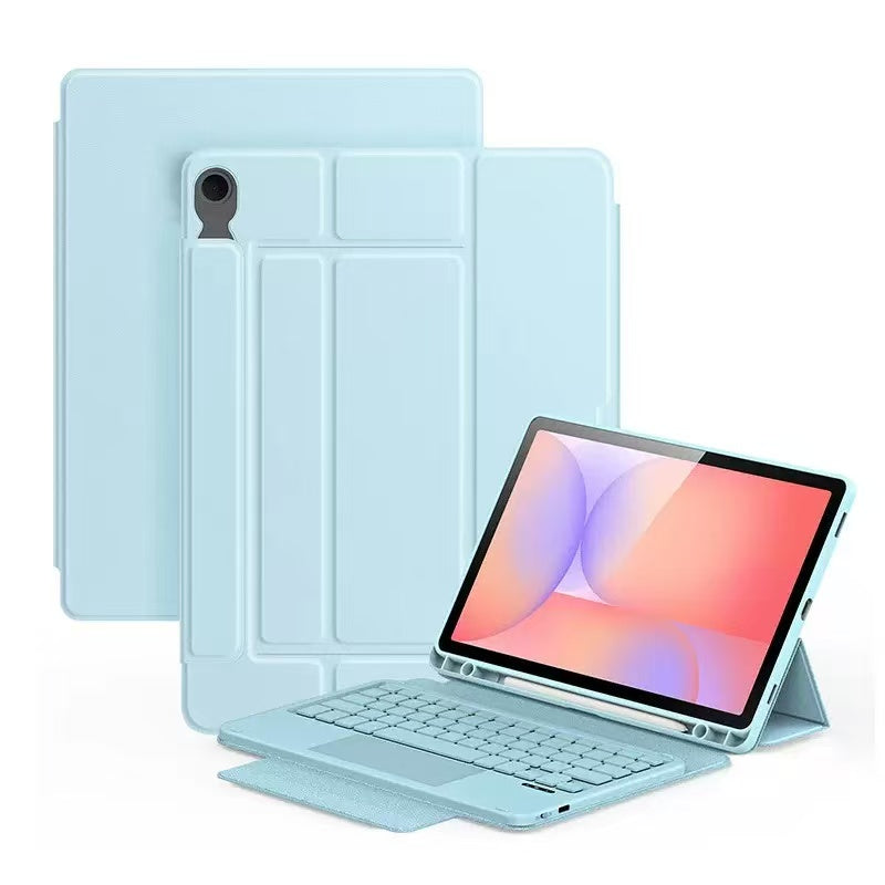 Load image into Gallery viewer, [With Touchpad] Samsung Galaxy Tab S9/S9 FE/S10 FE/S10 Lite 11" Detachable Standalone Wireless Keyboard Case
