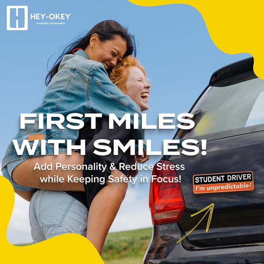 Universal Magnetic New Driver Car Sign – Removable & Reusable Safety Sticker for Vehicles (3 Pack) - i-Station Mobile Phone & Electronic Device Repair and Accessories