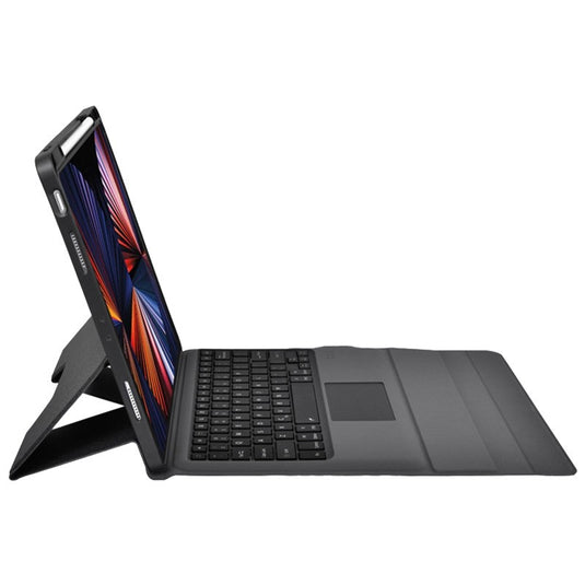 [Built-in Pen Slot] Apple iPad 7/8/9 10.2'' 7/8/9th Gen (2019/2020/2021) Integrated Bluetooth Keyboard Touchpad Leather Case With Backlight