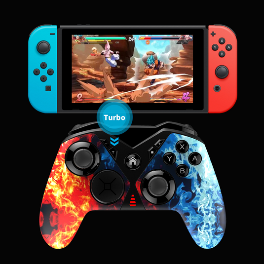 [Camouflage Color] Nintendo Switch/Android/PC Bluetooth Wireless Ergonomic Gamepad 6-Axis Vibration Game Controller - Polar Tech Australia