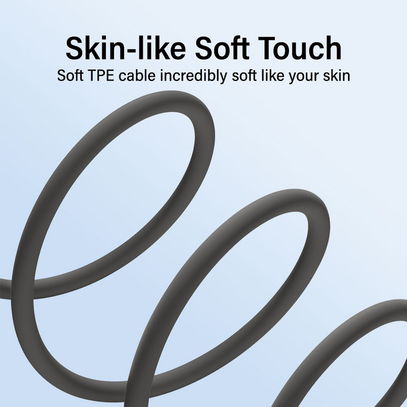 Load image into Gallery viewer, iQuick PowerWire 1 Series TPE Charging Data Cable Type-C to iP 3m
