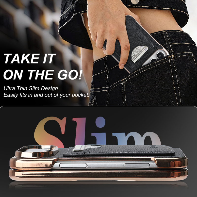 Load image into Gallery viewer, Apple iPhone Ultra / Fold - Business Wallet Phone Case with Card Holder &amp; RFID Blocking Protection

