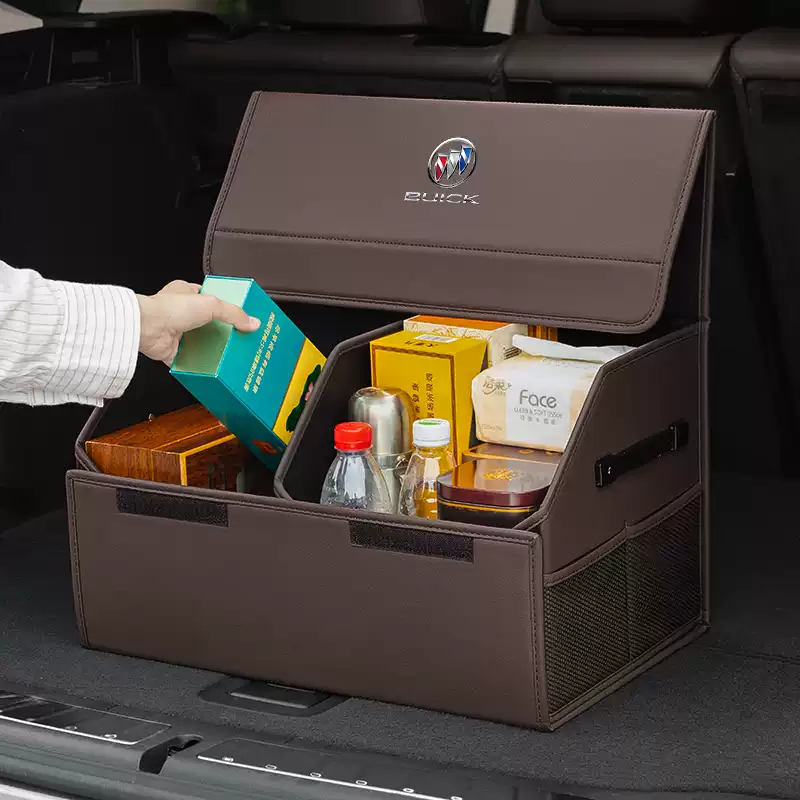 Load image into Gallery viewer, Buick Microfiber Leather Car Trunk Storage Box for Envision S, Enclave, Regal, LaCrosse, Excelle, GL8
