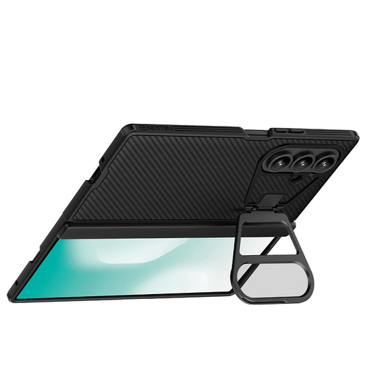[Magsafe Compatible][Built-in Lens Cover] Samsung Galaxy Z Fold7 NILLKIN Folding Stand Shockproof Case