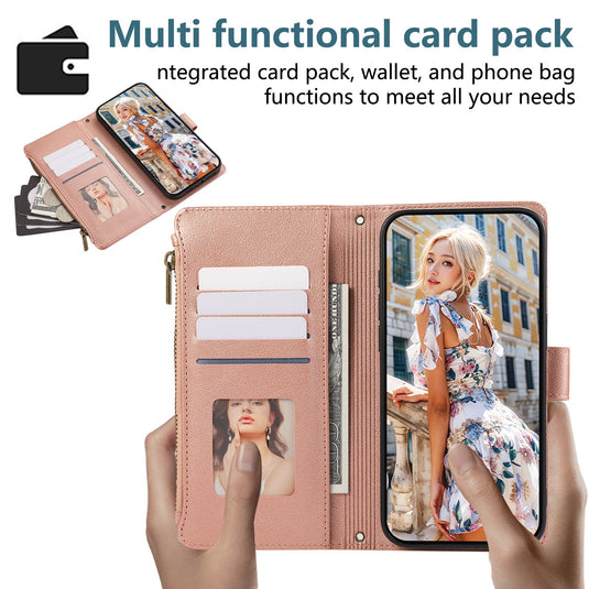 [With Card Slot] OPPO A3 Pro 5G - Full-Cover Leather Flip Case With Magnetic Closure