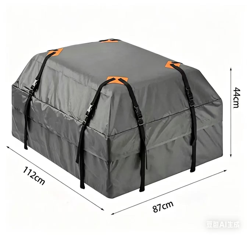 Load image into Gallery viewer, Waterproof Car Rooftop Cargo Bag – 420D Oxford Cloth, Foldable Heavy-Duty Roof Storage Carrier
