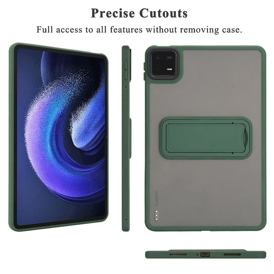 [Built-in Stand] Xiaomi Mi Pad 6/Pro 11’’ 2023 Matte Transparent Full-protection Shockproof Case