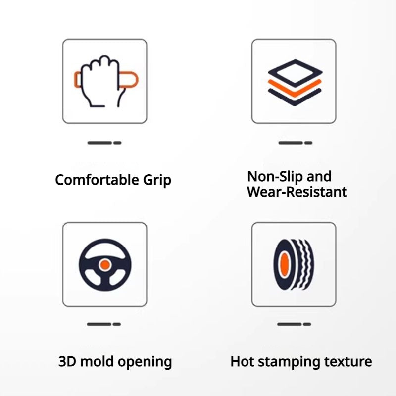 Load image into Gallery viewer, Toyota Soft Comfort &amp; Anti-Slip Steering Wheel Cover For 9th Gen Camry, RAV4, Corolla, Levin, Fenghan, Highlander, Avalon
