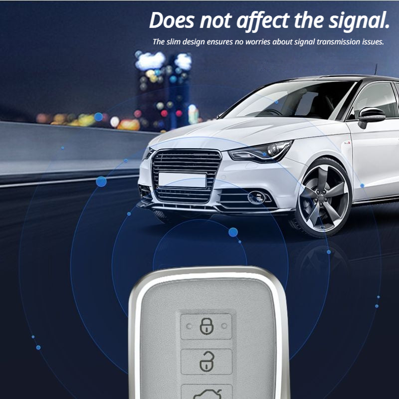 Load image into Gallery viewer, Lexus Aluminum Alloy + PU Leather Car Key Fob Case Cover For ES200, ES300h, RX350h, RX300, NX200, NX260 - i-Station Mobile Phone &amp; Electronic Device Repair and Accessories

