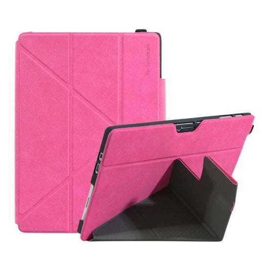 [Foldable] Microsoft Surface Pro 9/10/11 - Business Full Coverage Magnetic Flip Leather Case