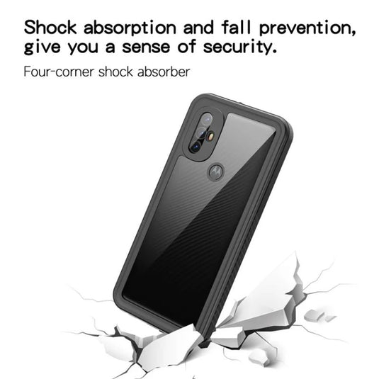 [FS Series] Motorola Moto G Power (2021/2022) Redpepper Full Covered Waterproof Heavy Duty Tough Armor Case