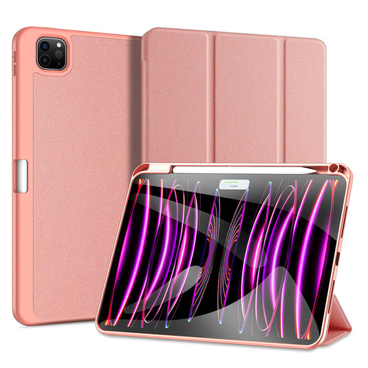 [With Pen Slot] Apple iPad 7/8/9 10.2'' 7/8/9th Gen (2019/2020/2021) Premium PU Fabric Texture Shockproof Case