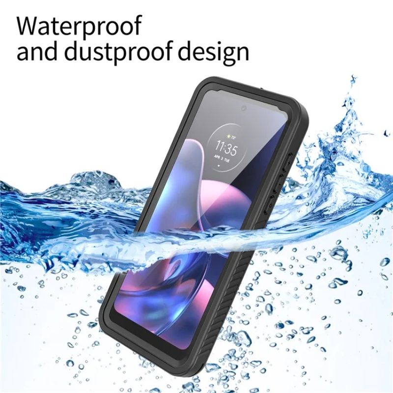 Load image into Gallery viewer, [FS Series] Motorola Moto G Power (2021/2022) Redpepper Full Covered Waterproof Heavy Duty Tough Armor Case
