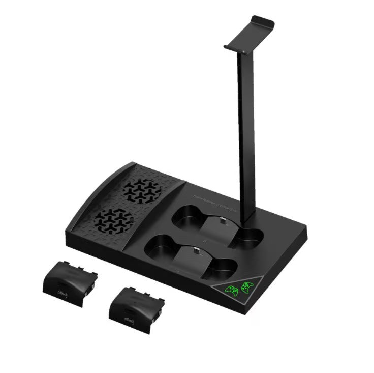 Load image into Gallery viewer, Xbox Series X - All in One Multi Function Cooling Fan battery Backup Kit Vertical Charging Stand
