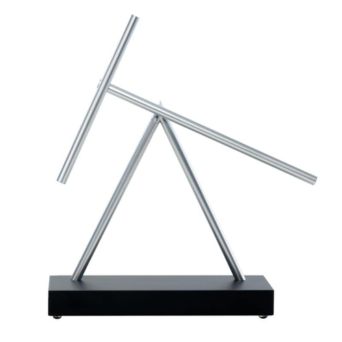 Aluminium Swinging Sticks Kinetic Energy Sculpture Perpetual Motion Art - Desktop Toy Version