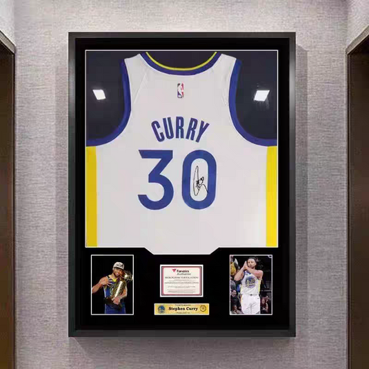 Stephen Curry Golden State Warriors Framed Jersey Display (60×80cm) – Facsimile Signature Edition - i-Station Mobile Phone & Electronic Device Repair and Accessories