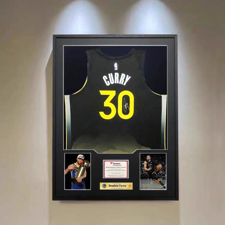 Load image into Gallery viewer, Stephen Curry Golden State Warriors Framed Jersey Display (60×80cm) – Facsimile Signature Edition - i-Station Mobile Phone &amp; Electronic Device Repair and Accessories

