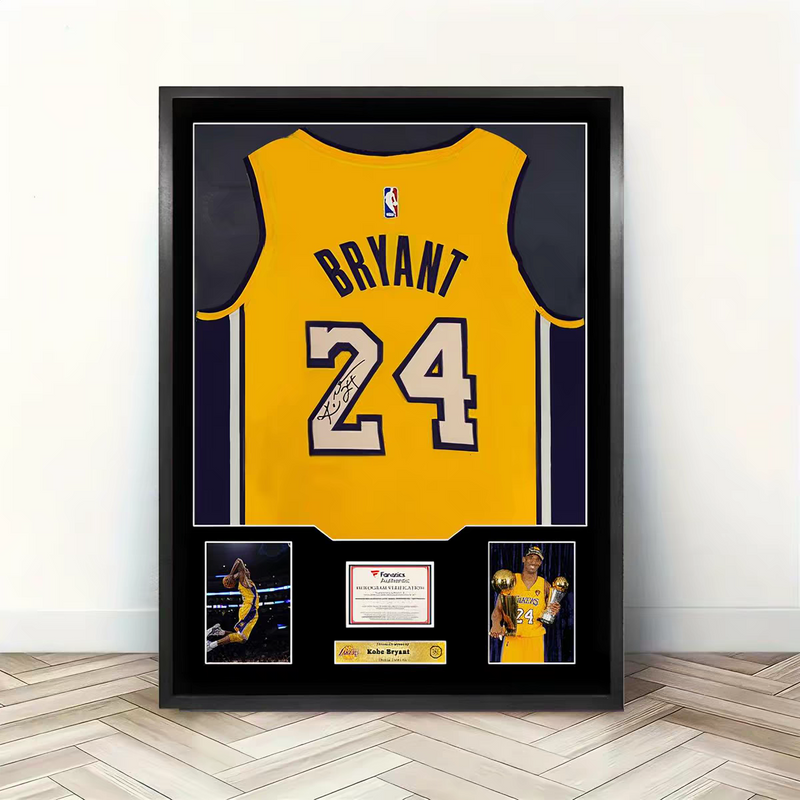 Load image into Gallery viewer, Kobe Bryant Los Angeles Lakers Framed Jersey Display – Facsimile Signature Edition - i-Station Mobile Phone &amp; Electronic Device Repair and Accessories
