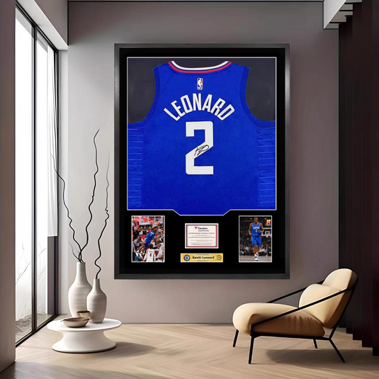 Kawhi Leonard Los Angeles Clippers Framed Jersey Display – Facsimile Signature Edition - i-Station Mobile Phone & Electronic Device Repair and Accessories