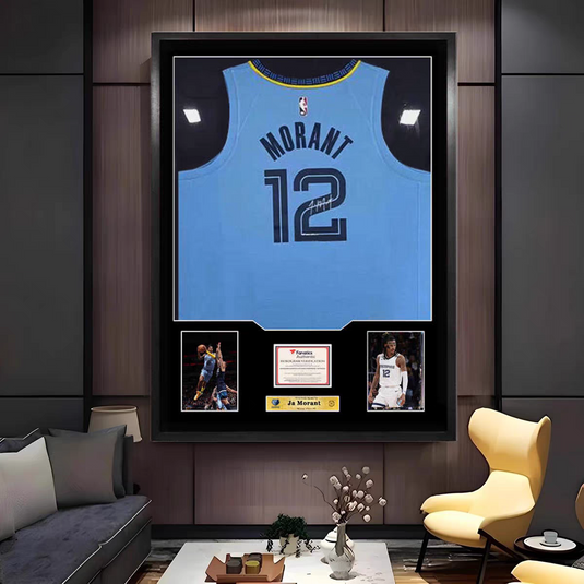Ja Morant Memphis Grizzlies Framed Jersey Display – Facsimile Signature Edition - i-Station Mobile Phone & Electronic Device Repair and Accessories