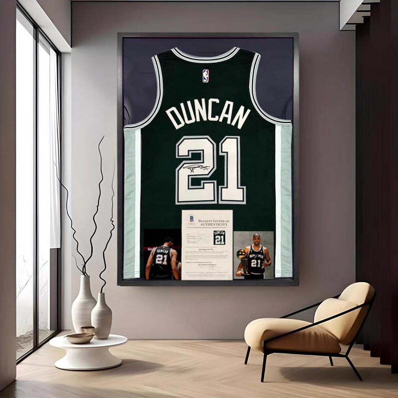 Load image into Gallery viewer, Tim Duncan San Antonio Spurs Framed Jersey Display – Facsimile Signature Edition - i-Station Mobile Phone &amp; Electronic Device Repair and Accessories
