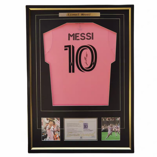 Lionel Messi Inter Miami CF Framed Jersey Display (60×80cm) – Facsimile Signature Edition - i-Station Mobile Phone & Electronic Device Repair and Accessories