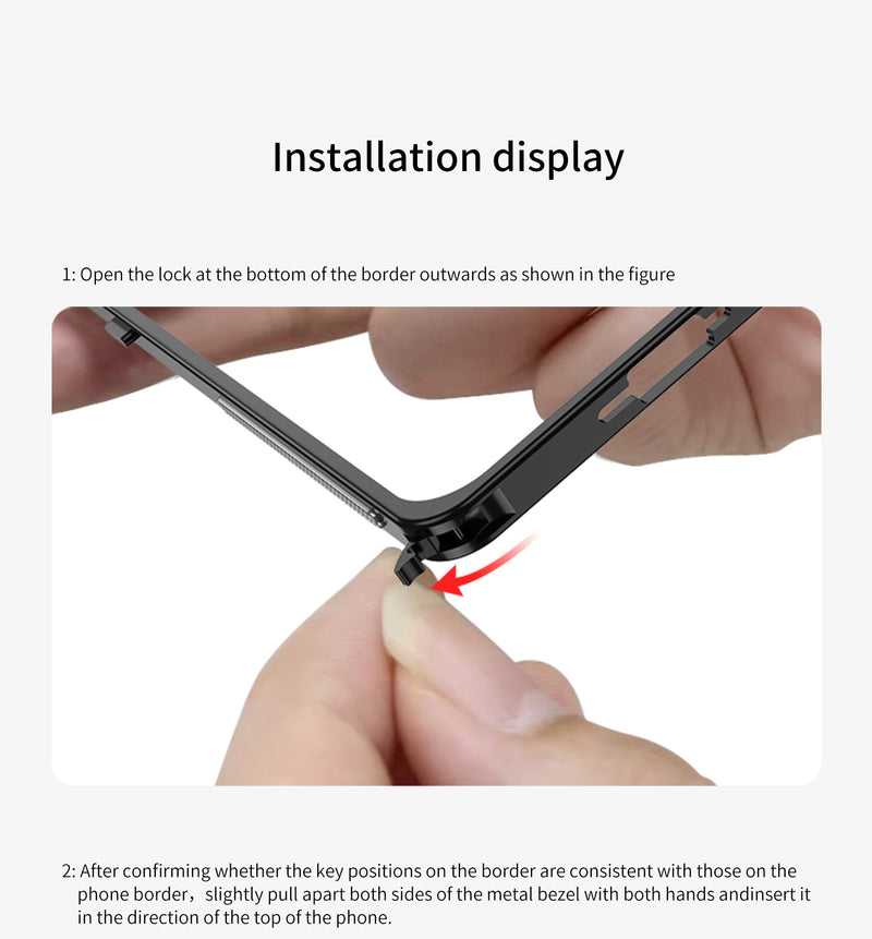 Load image into Gallery viewer, Nothing Phone 3/(3a)/Pro/Lite Aluminum Alloy Frame Protective Case with Heat Dissipation &amp; Sun Protection
