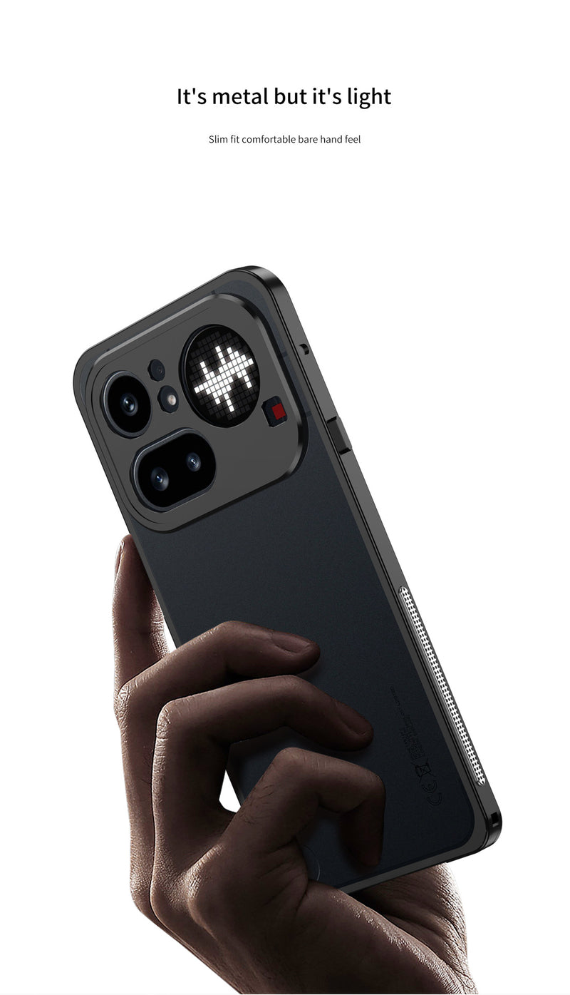 Load image into Gallery viewer, Nothing Phone 3/(3a)/Pro/Lite Aluminum Alloy Frame Protective Case with Heat Dissipation &amp; Sun Protection
