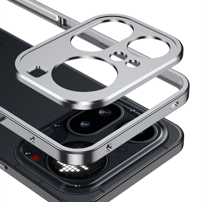 Load image into Gallery viewer, Nothing Phone 3/(3a)/Pro/Lite Aluminum Alloy Frame Protective Case with Heat Dissipation &amp; Sun Protection
