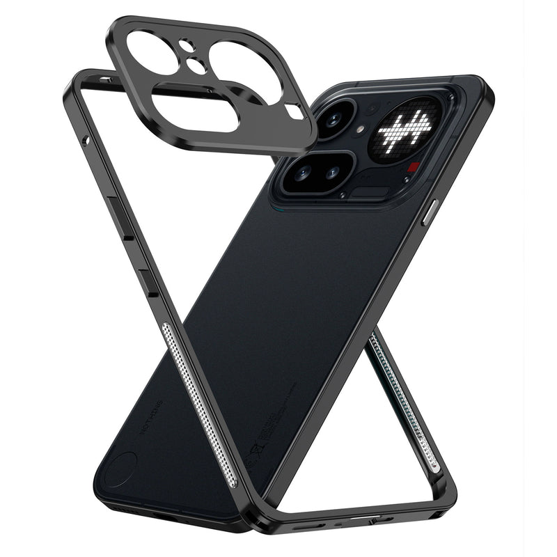 Load image into Gallery viewer, Nothing Phone 3/(3a)/Pro/Lite Aluminum Alloy Frame Protective Case with Heat Dissipation &amp; Sun Protection
