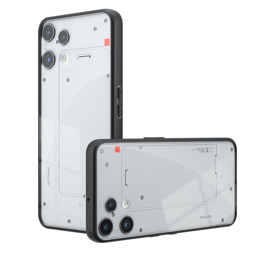 Nothing Phone 4a/Pro/4b Case, Matte Translucent Air Cushion Shockproof Protective Cover with Camera Protection