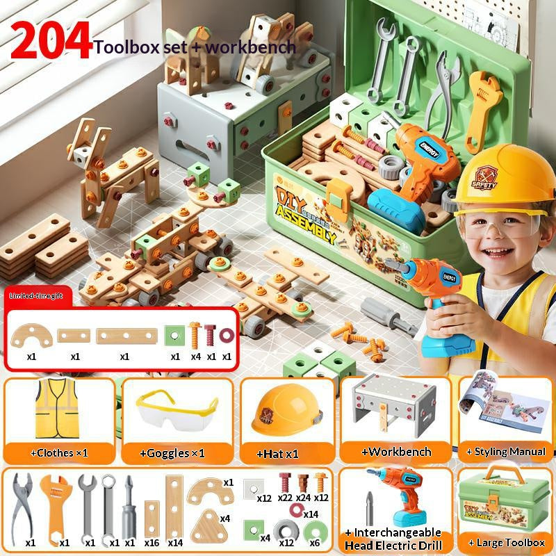 Load image into Gallery viewer, Kids DIY Assembly Construction Tool Set – Creative Building &amp; Parent-Child Interactive Learning Toy - i-Station Mobile Phone &amp; Electronic Device Repair and Accessories
