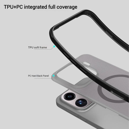 [Magsafe Compatible] OPPO Find X9 & Pro - Frosted Shield Shockproof Phone Case