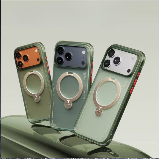 [Magsafe Compatible] Apple iPhone 17 / 18 Pro Max TORRAS Airbag Full-Body Shockproof Stand Case
