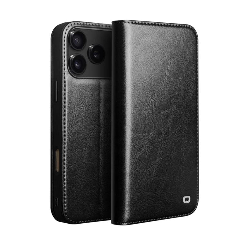 [With Card Slot] Apple iPhone 17/Air/Pro/Max - Genuine Leather Flip Stand Wallet Series Case - i-Station Mobile Phone & Electronic Device Repair and Accessories