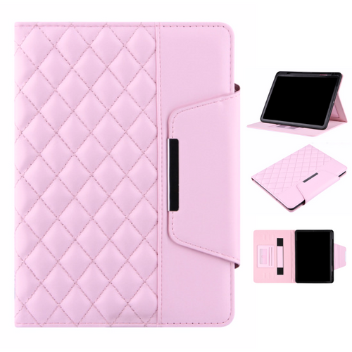 Apple iPad Mini 6/7 8.3'' 6/7th Gen (2021/2024) Diamond-Patterned Leather Flip Cover Shockproof Case