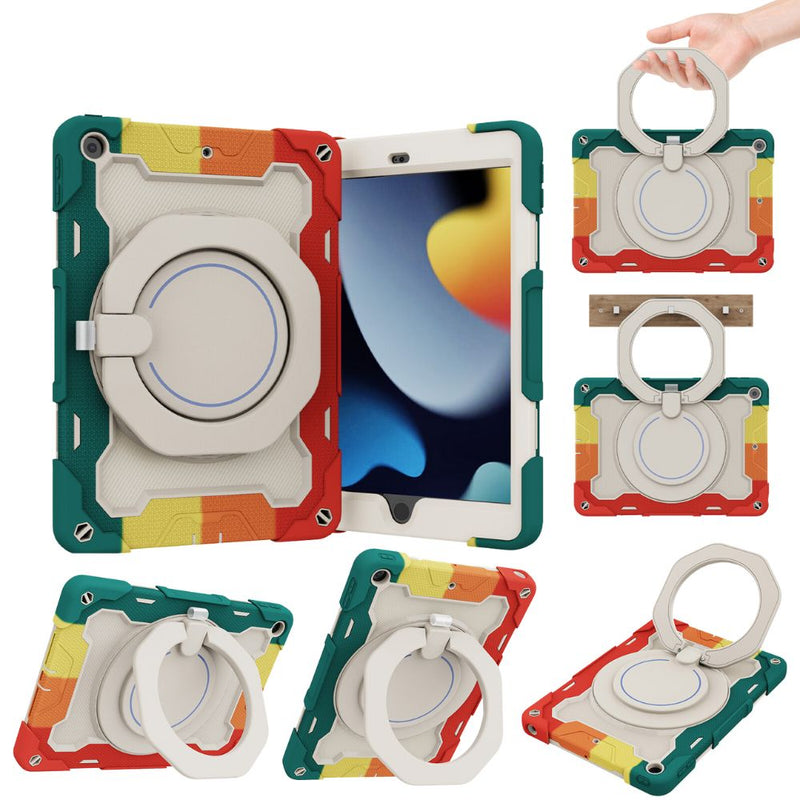 Load image into Gallery viewer, [Without Pen Slot] Apple iPad mini 5 7.9&quot; (2019) - Colorful Drop Proof Series Case With 360-degree Rotatable Stand
