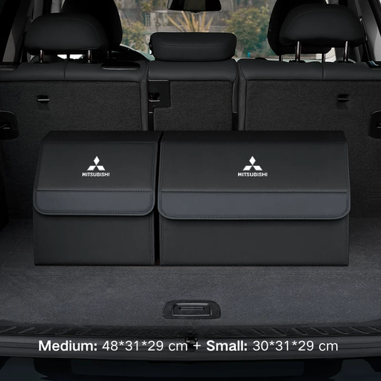 Mitsubishi Microfiber Leather Car Trunk Storage Box for Outlander, ASX, Eclipse Cross, L200, Pajero, Triton, Lancer EX - i-Station Mobile Phone & Electronic Device Repair and Accessories