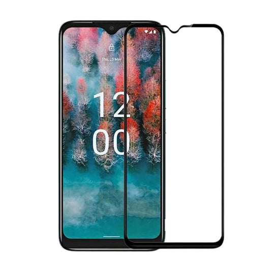 Nokia C12 Plus Full Covered 9H Tempered Glass Screen Protector - Polar Tech Australia