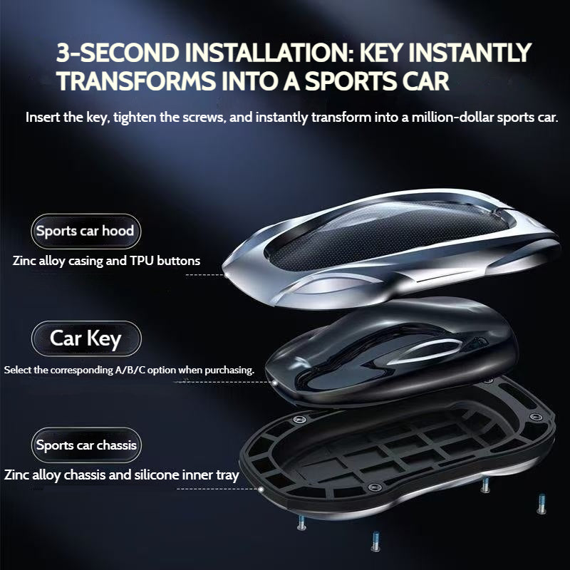 Load image into Gallery viewer, Tesla Stylish Metal Car Key Fob Case Cover For Model X, Model 3, Model Y, Model S - i-Station Mobile Phone &amp; Electronic Device Repair and Accessories
