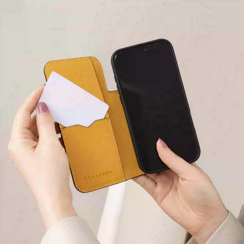 Load image into Gallery viewer, [With Card Slot] Apple iPhone 18 Pro &amp; Max - HANATORA Business Drop Proof Genuine Leather Flip Wallet Series Case
