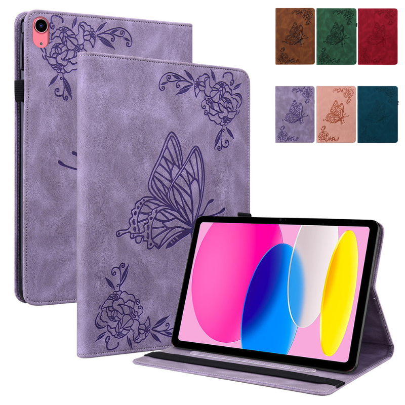 Load image into Gallery viewer, Apple iPad Mini 6/7 8.3&#39;&#39; 6/7th Gen (2021/2024) Flower Printed Full Cover Flip Case
