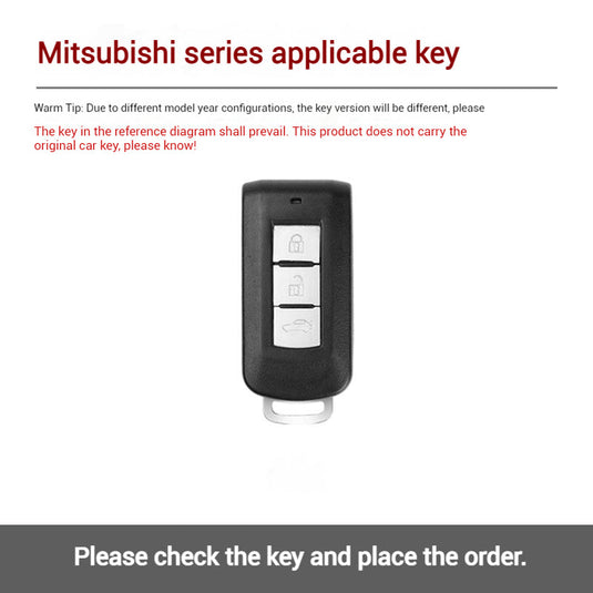 Mitsubishi Full Alloy Protection Car Key Fob Case Cover For ASX, Outlander, Eclipse Cross