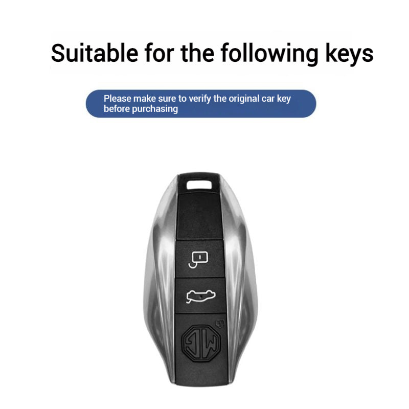 Load image into Gallery viewer, MG Full coverage protection with Zinc Alloy Car Key Fob Case Cover For MG7 2023 2024

