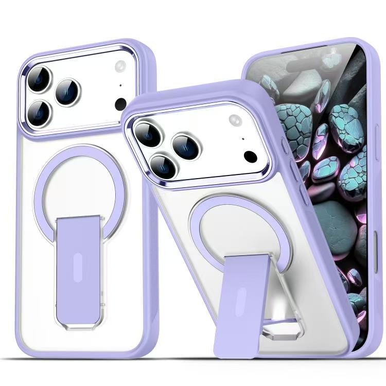 Load image into Gallery viewer, iPhone 17/Pro/Pro Max Matte MagSafe Magnetic Shockproof Heavy Duty Case with kickstand
